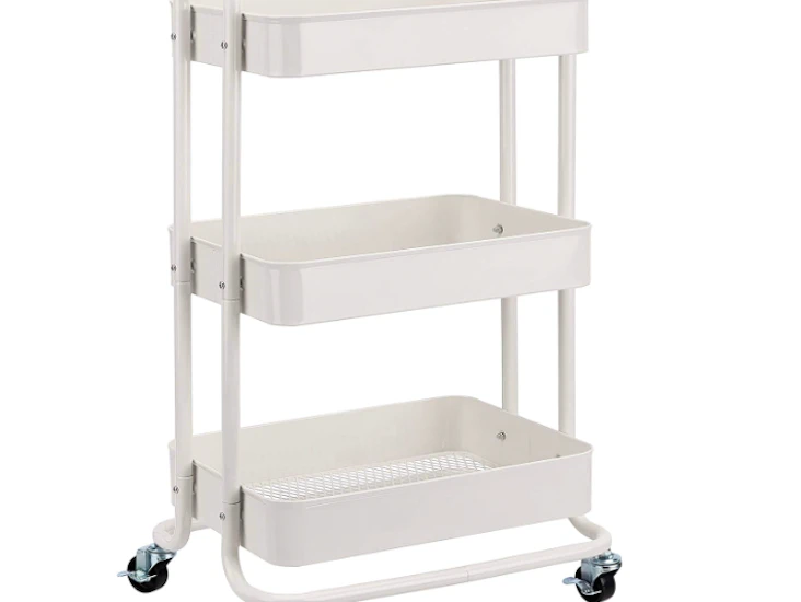 Rent the amazon basics 3-tier rolling utility or kitchen cart!