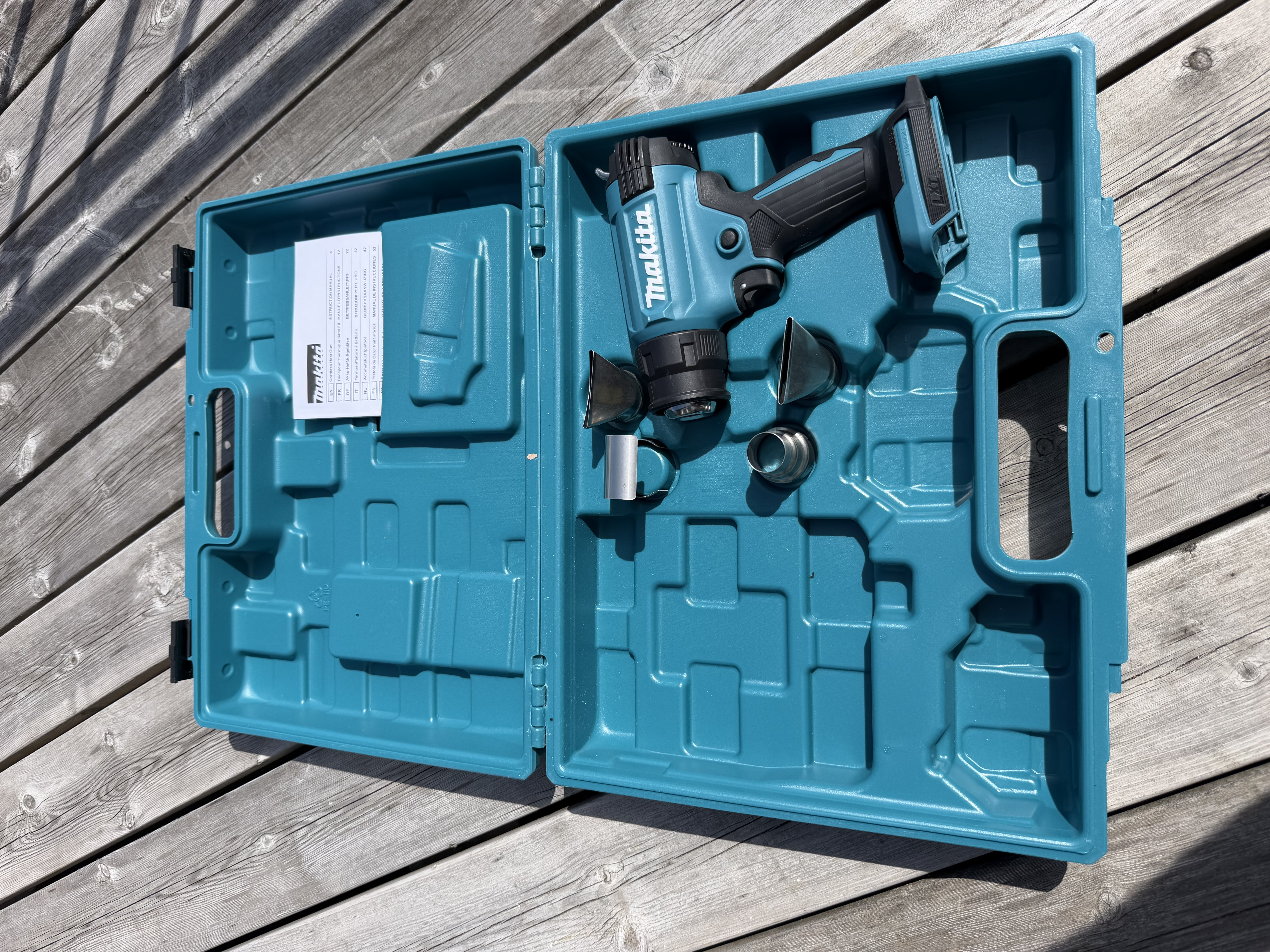 Makita dhg181 varmepistol cordless 18v