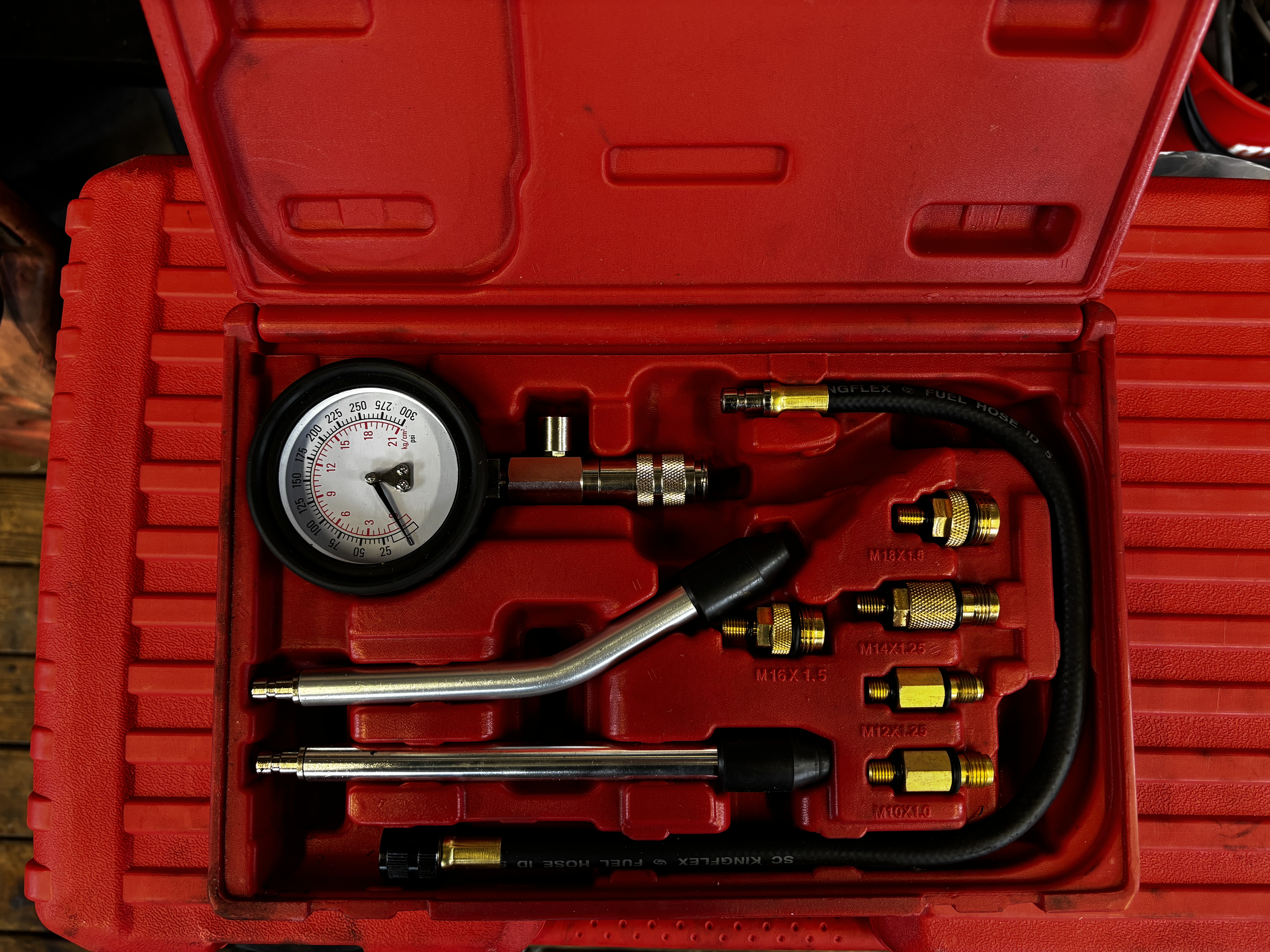 Kompressionsprovare, bensin