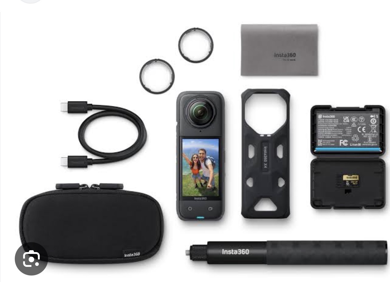 Insta 360 x5 with advance kit