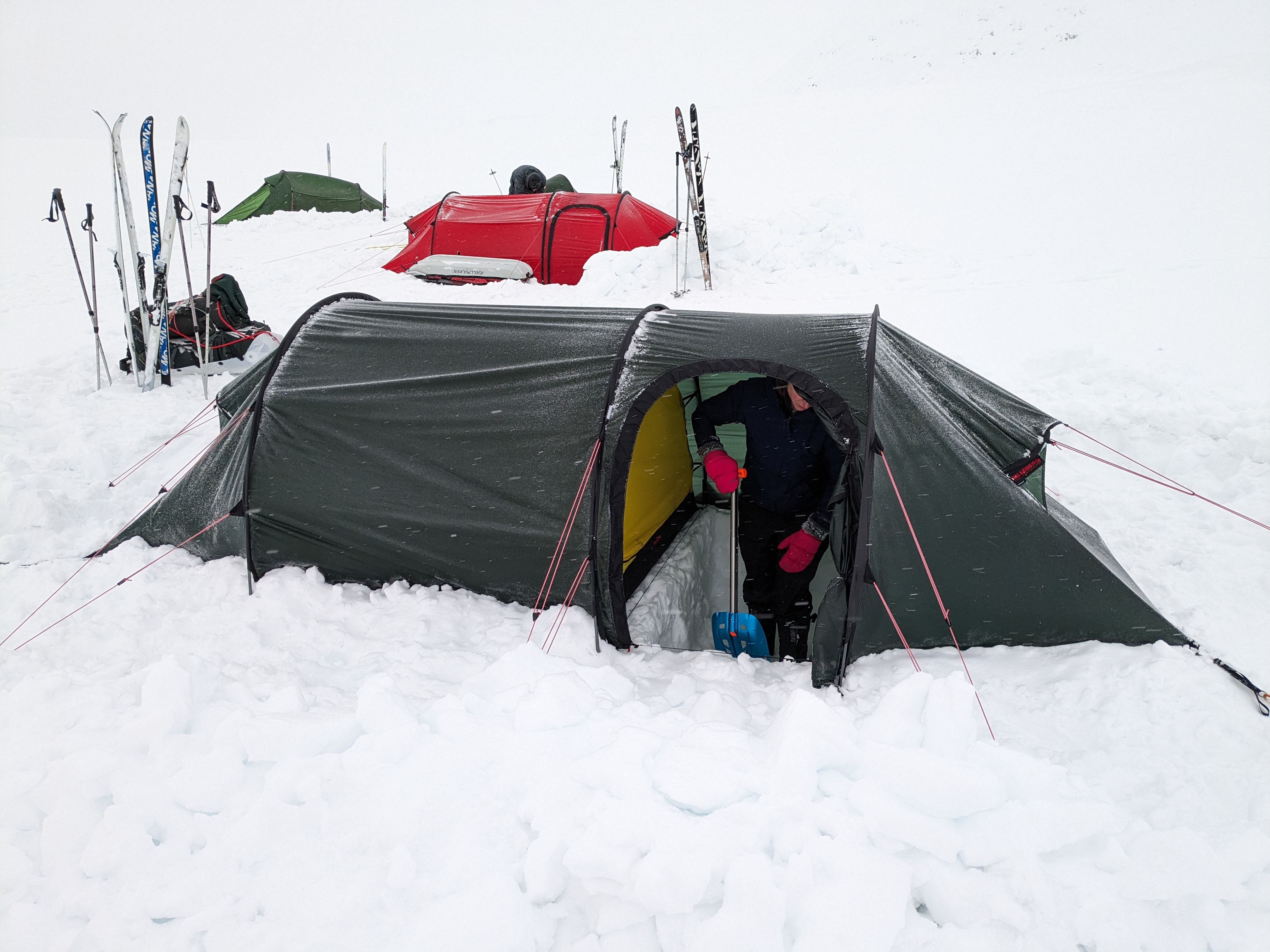 Hilleberg nammatj 2 gt -ett riktigt robust fyrsäsongstält (black label)