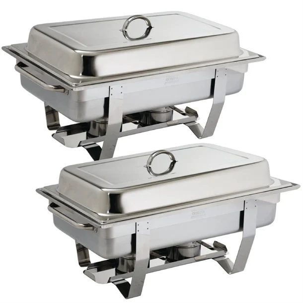 X2 chafing dishes (full set)