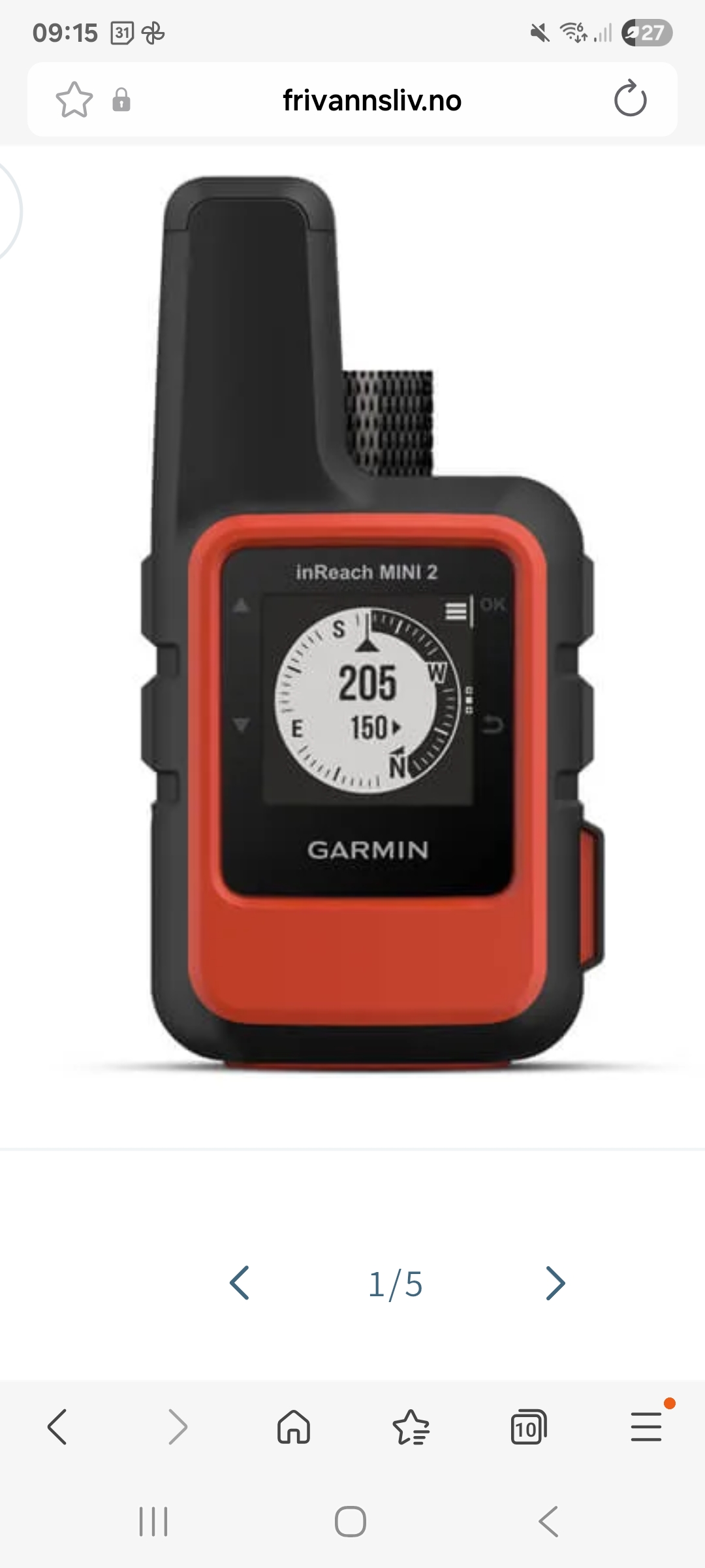 Garmin inreach mini 2