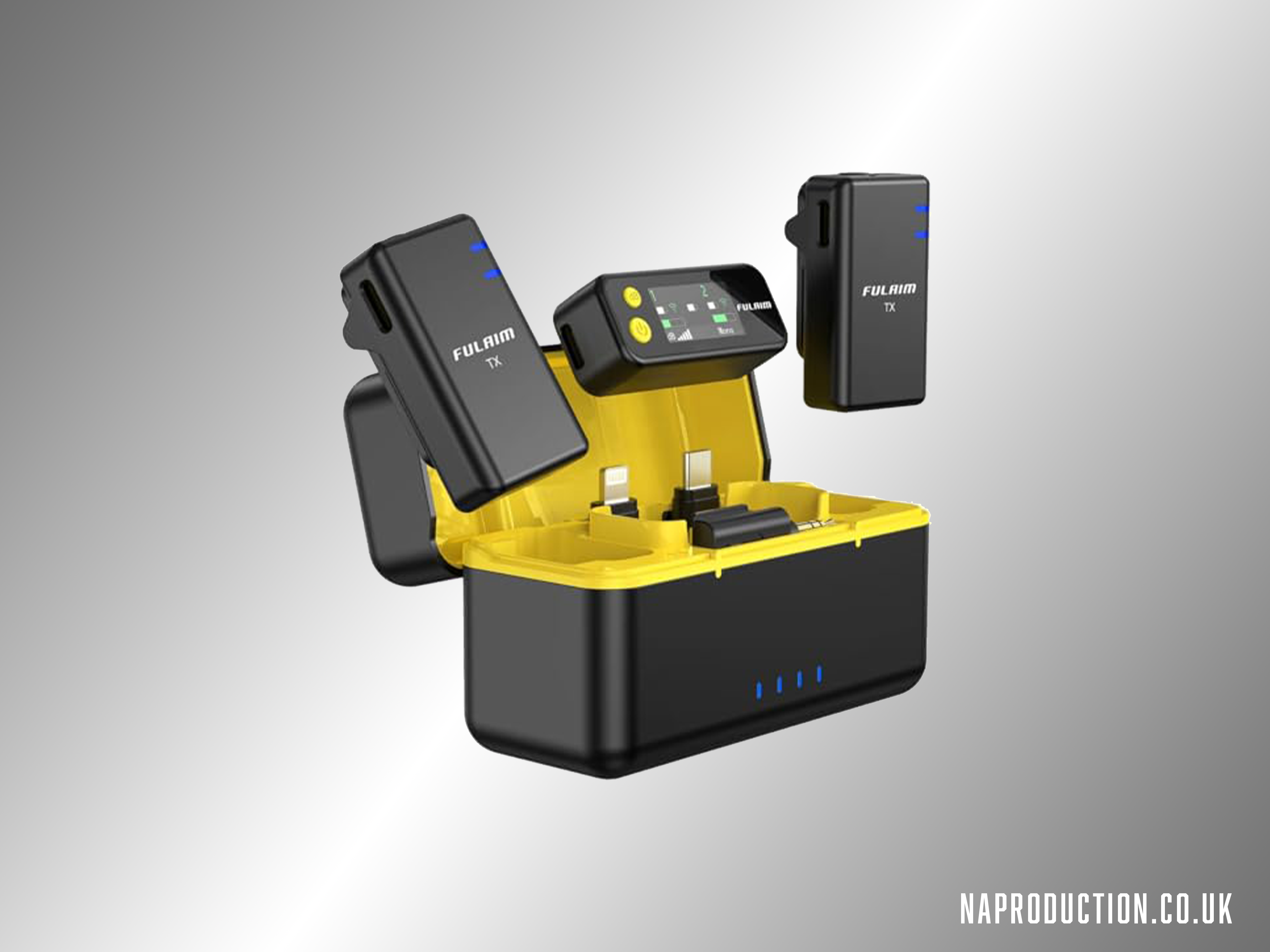 Fulaim x5m wireless lapel kit
