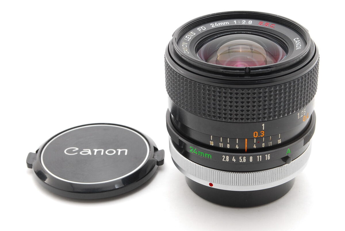 Canon  fd 24mm f2.8 for canon film cameras