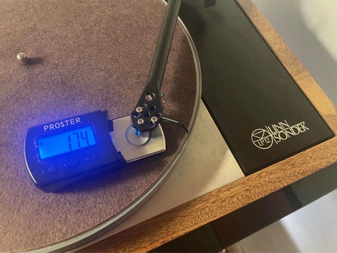 Prestot nålvåg för vinylspelare/skivspelare