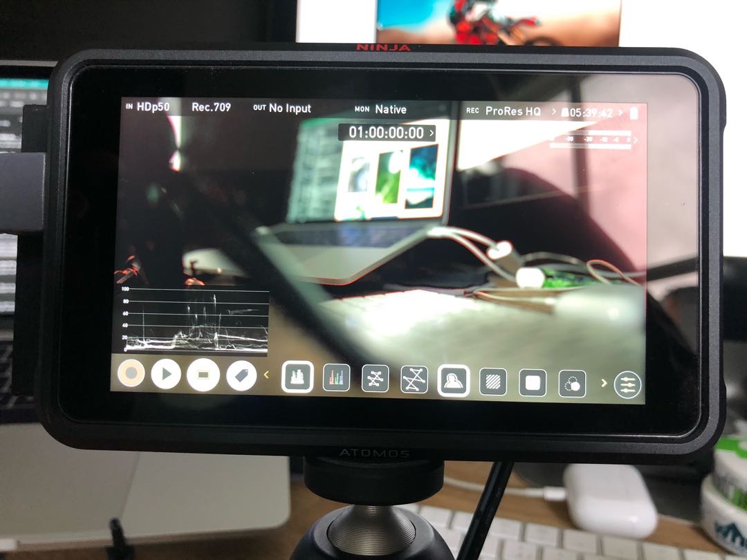 Atomos ninja v - opptaker og monitor