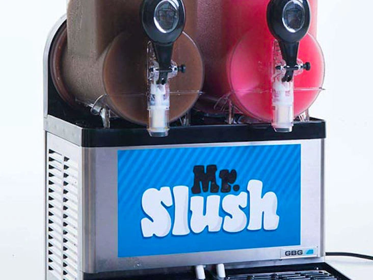 Slushmaskin med alt inkludert!