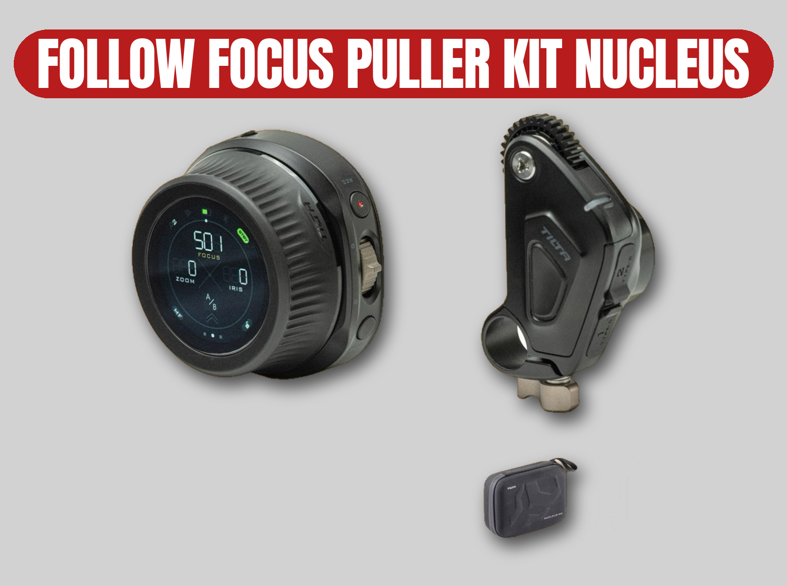 Tilta nucleus nano ii wireless follow focus kit | arri & smallrig compatible | focus puller