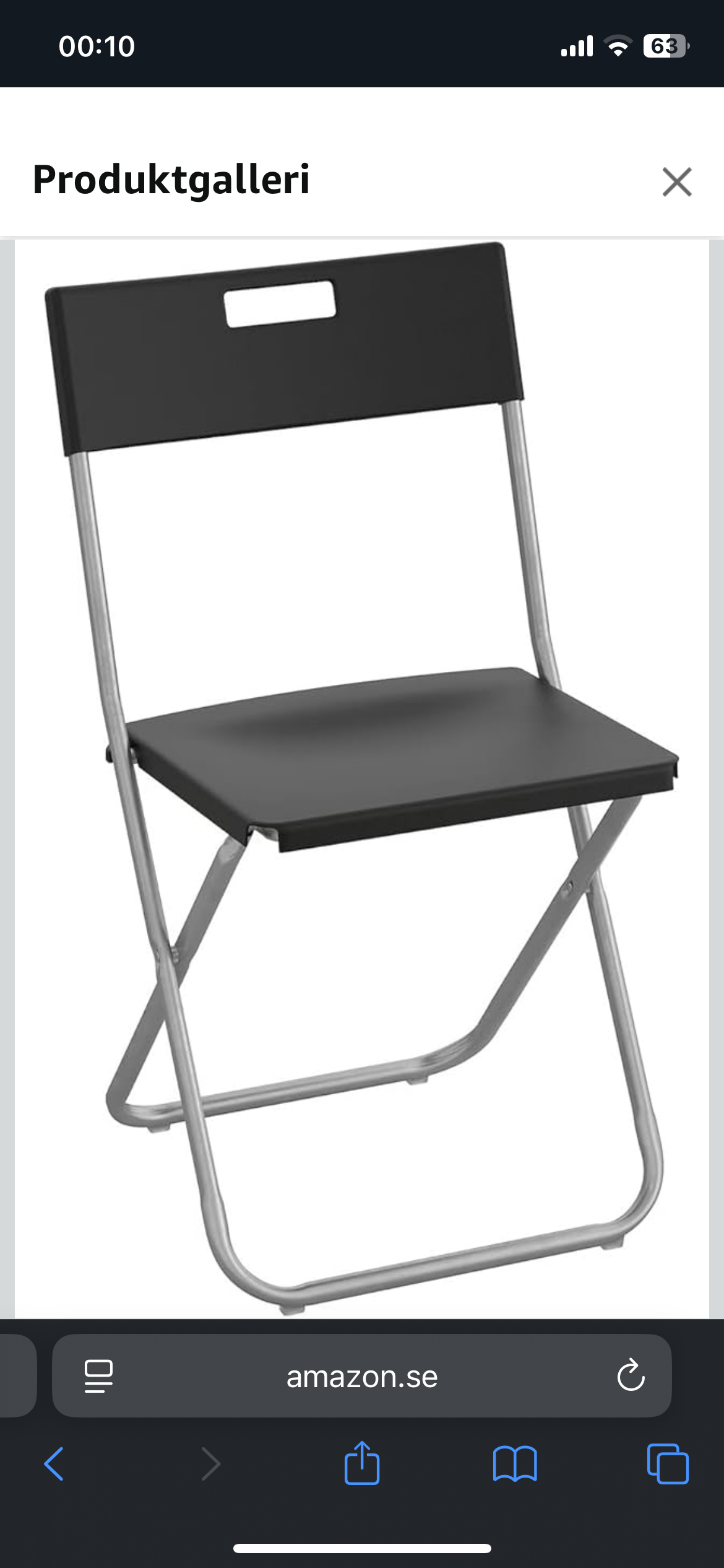 Paket med 20 fällstolar