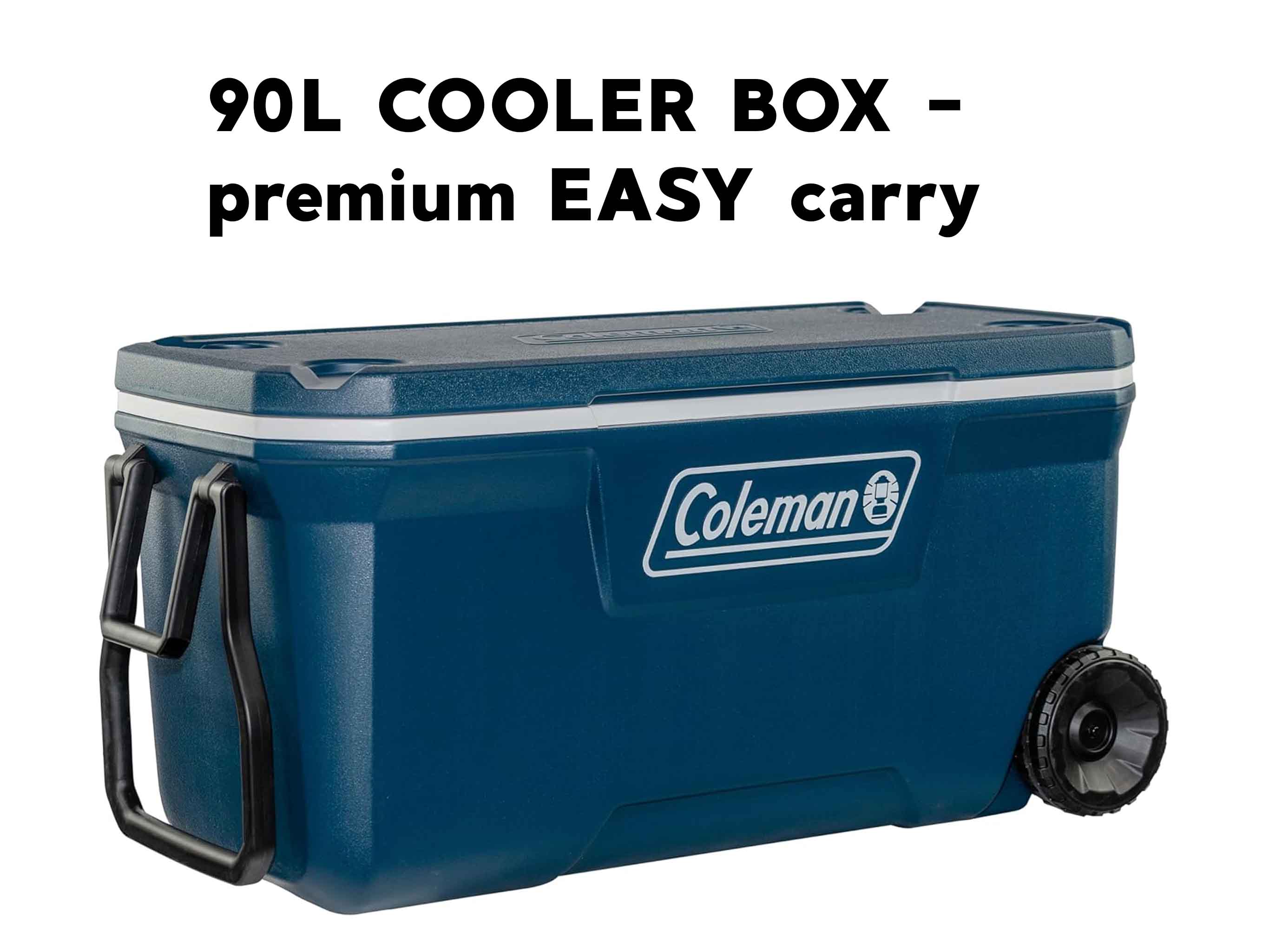 90 litre cooler box wheeled coleman
