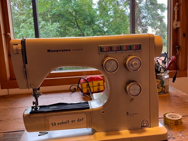 Klassisk husqvarna symaskin