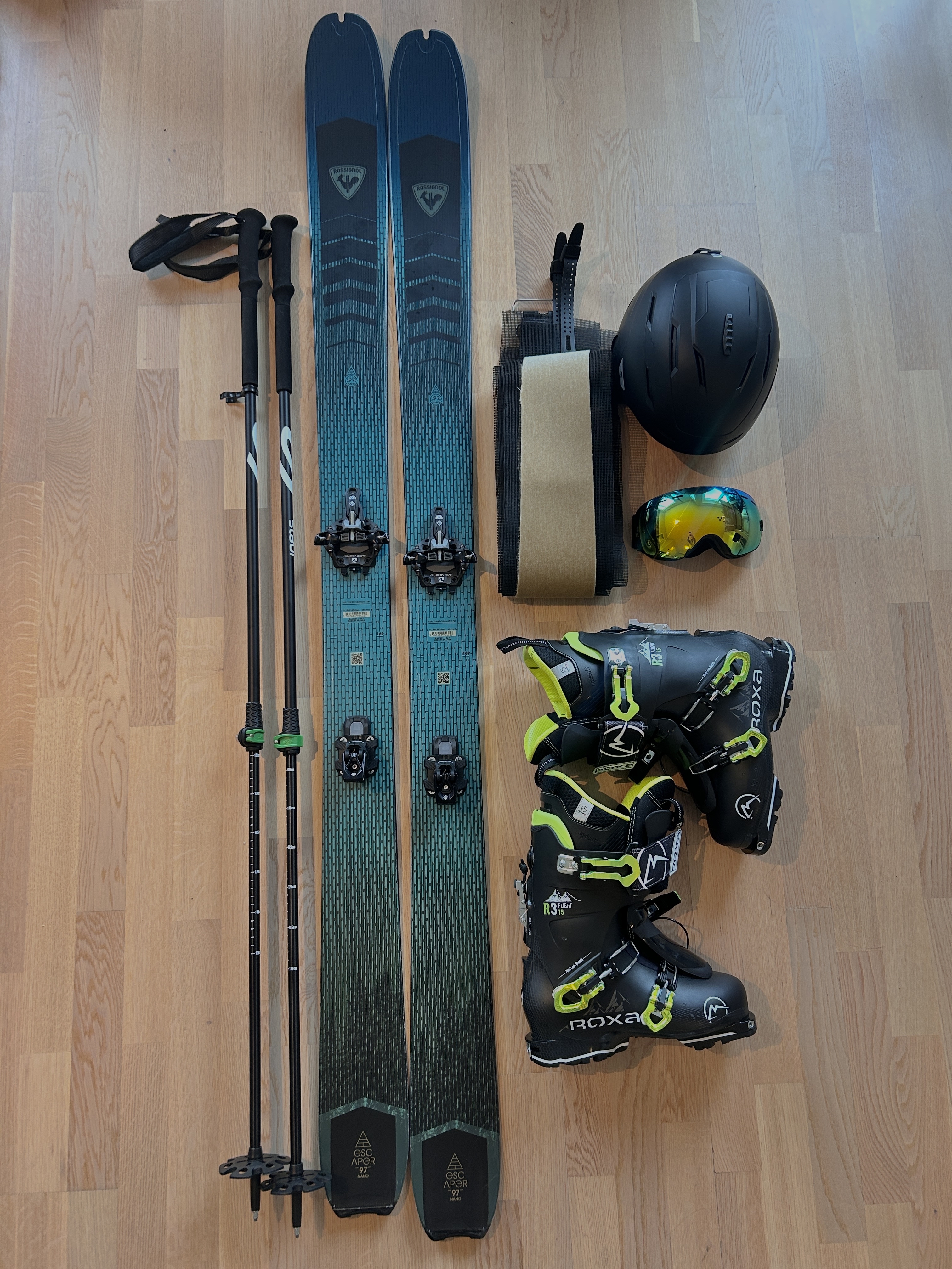 Utleie | toppturski (pakke) 169cm | sko 39/40