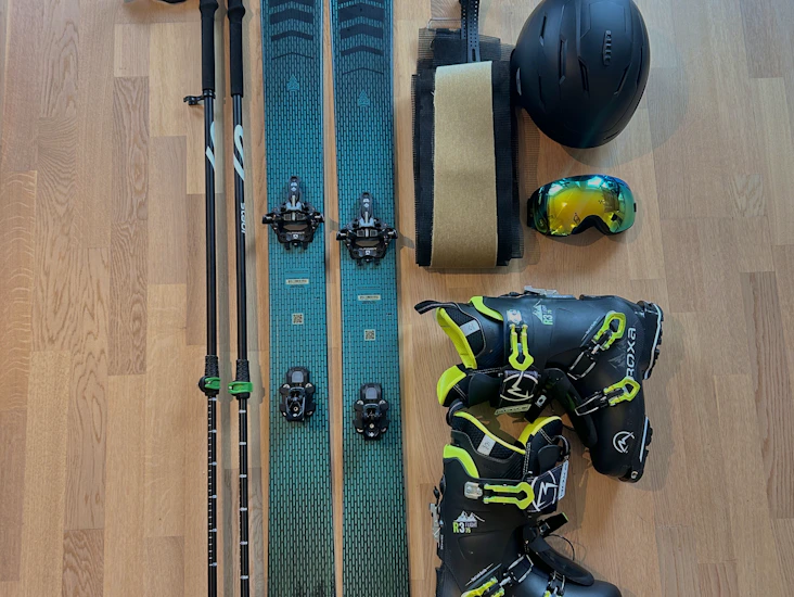 Utleie | toppturski (pakke) 169cm | sko 39/40