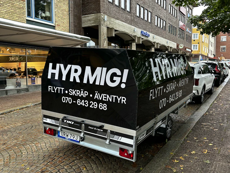 Bra släpvagn för äventyr, flytt eller skräp!