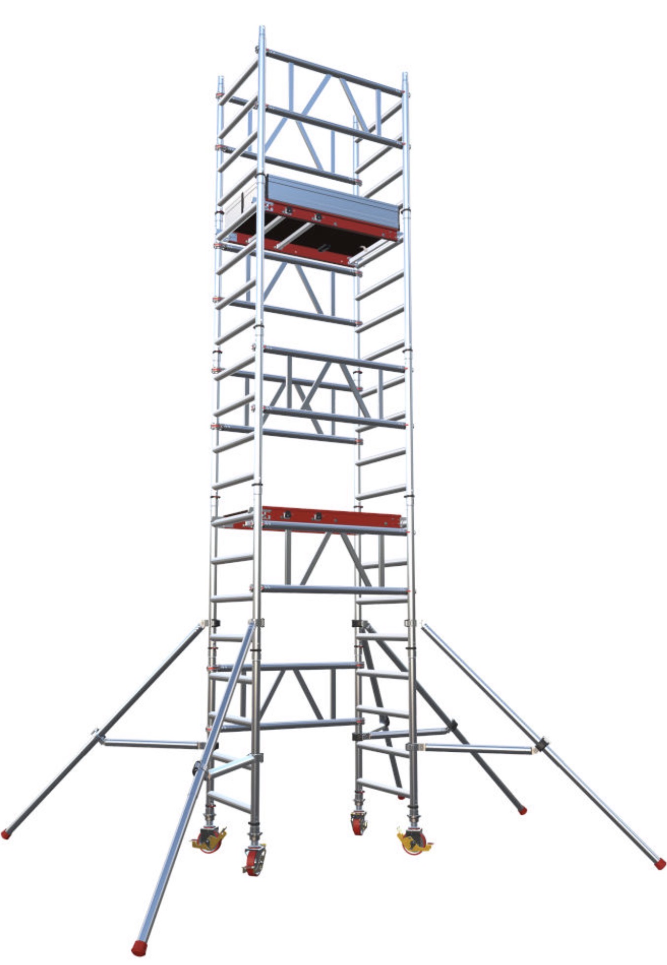 Mitower one man quick build scaffold tower 6m 