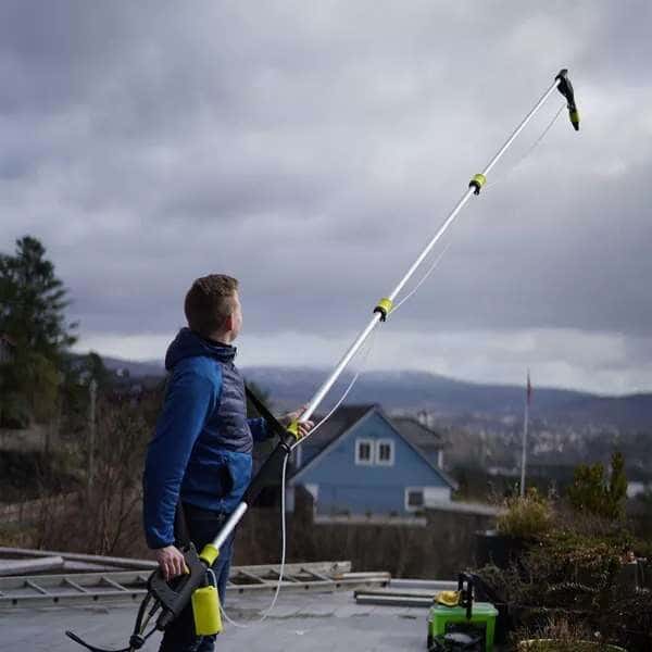 Teleskopstang for husvask ava