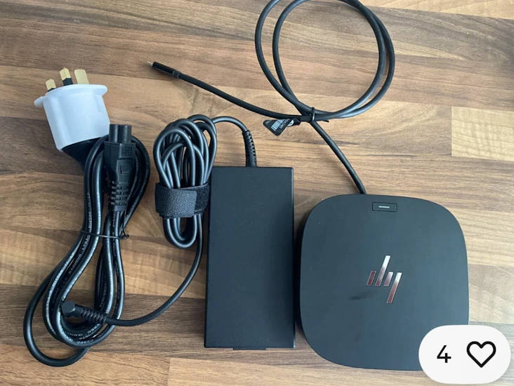 Hp usb-c dock g5-11-in-1 adapter for both usb-c and thunderbolt-enabled inc psu