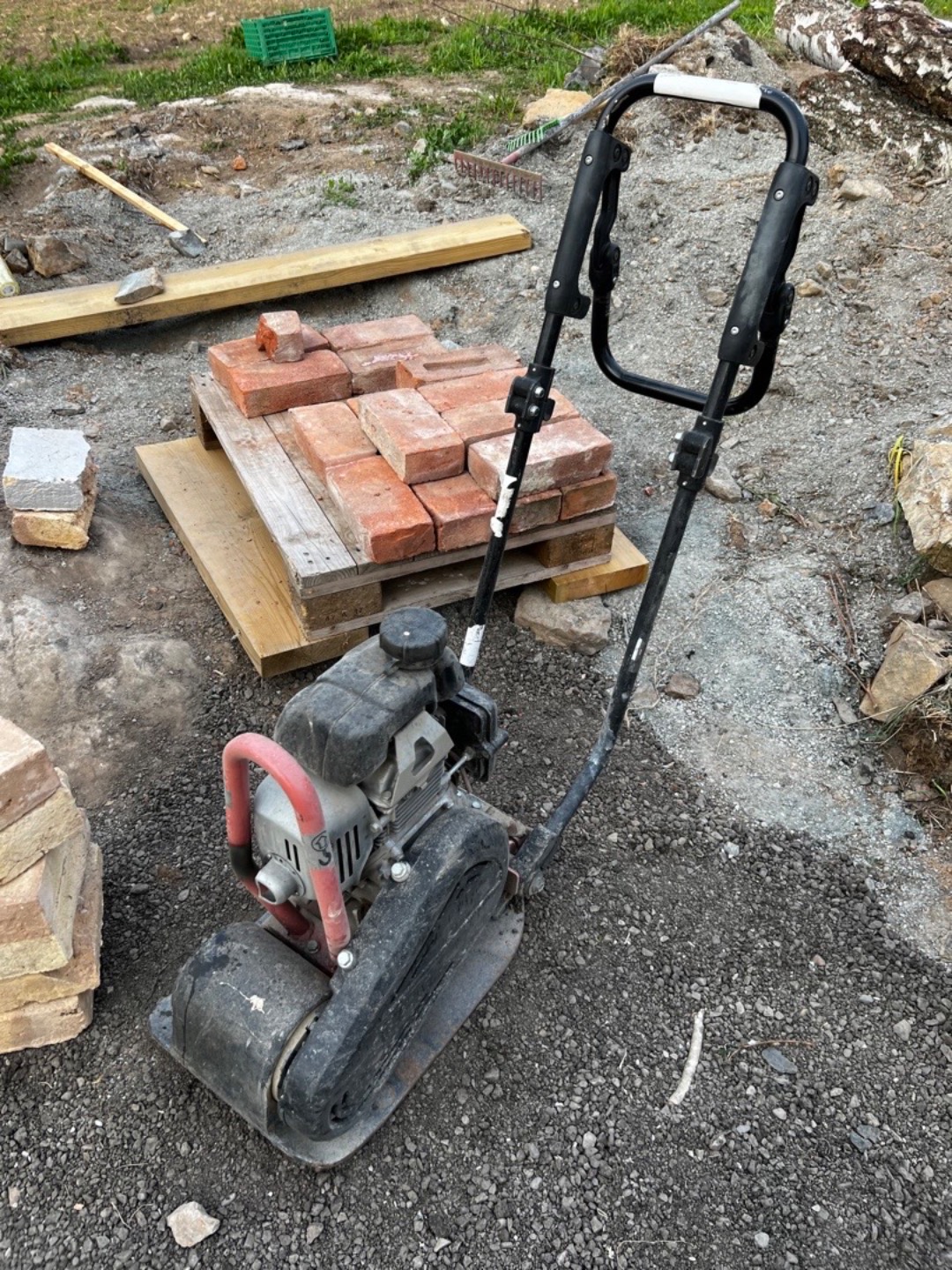 Vibroplate/hoppetusse 