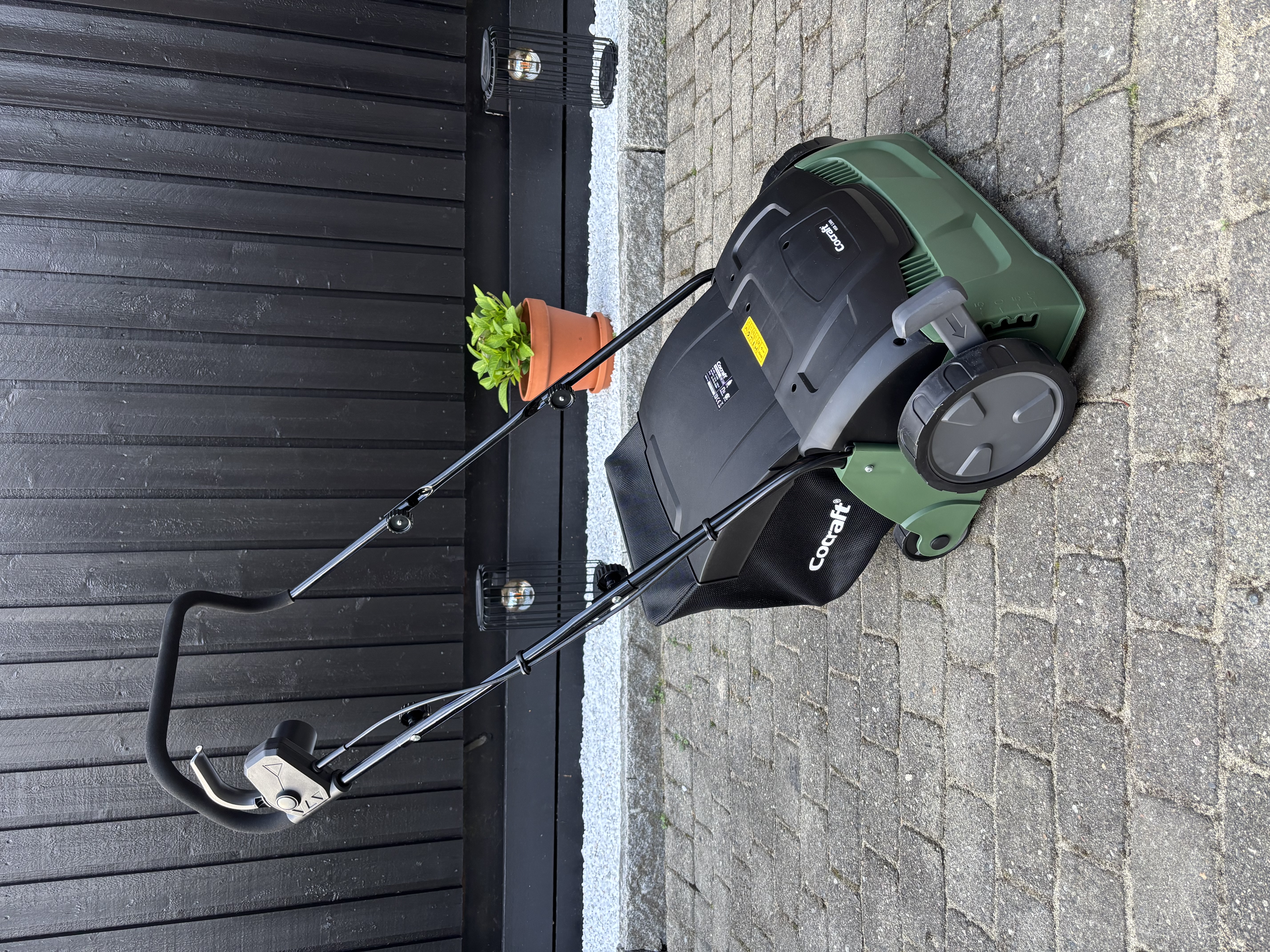 Cocraft hsr 1300 mosefjerner og vertikalskjærer / plenlufter