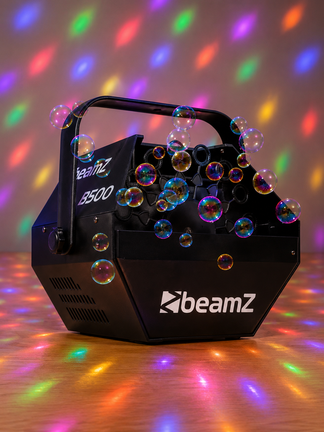 Bubbelmaskin beamz b500 – perfekt för barnkalas, fest & event