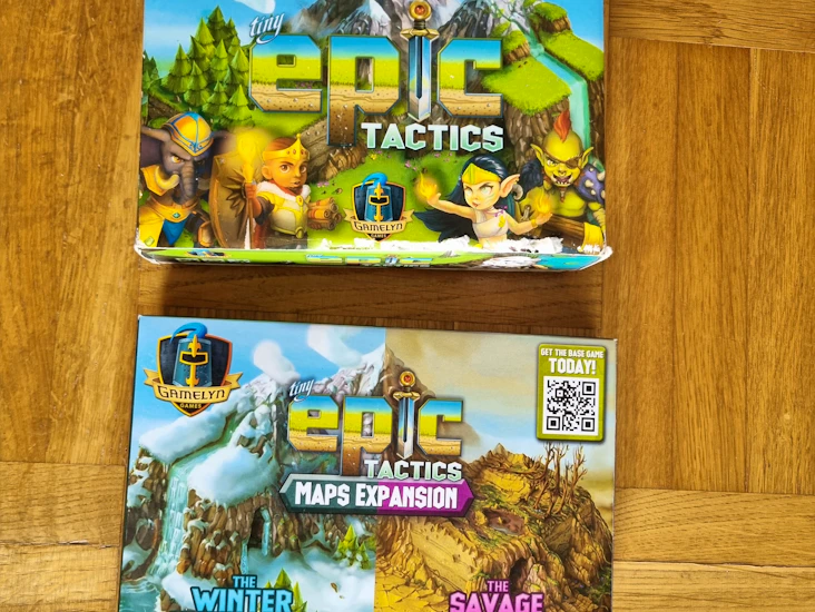 Tiny epic tactics + map expansion