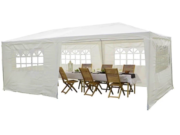 Partytält 18kvm (6 x 3 meter)