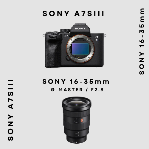 Sony a7siii - (sony a7s3) &  sony 16 - 35mm f2.8 g master lens