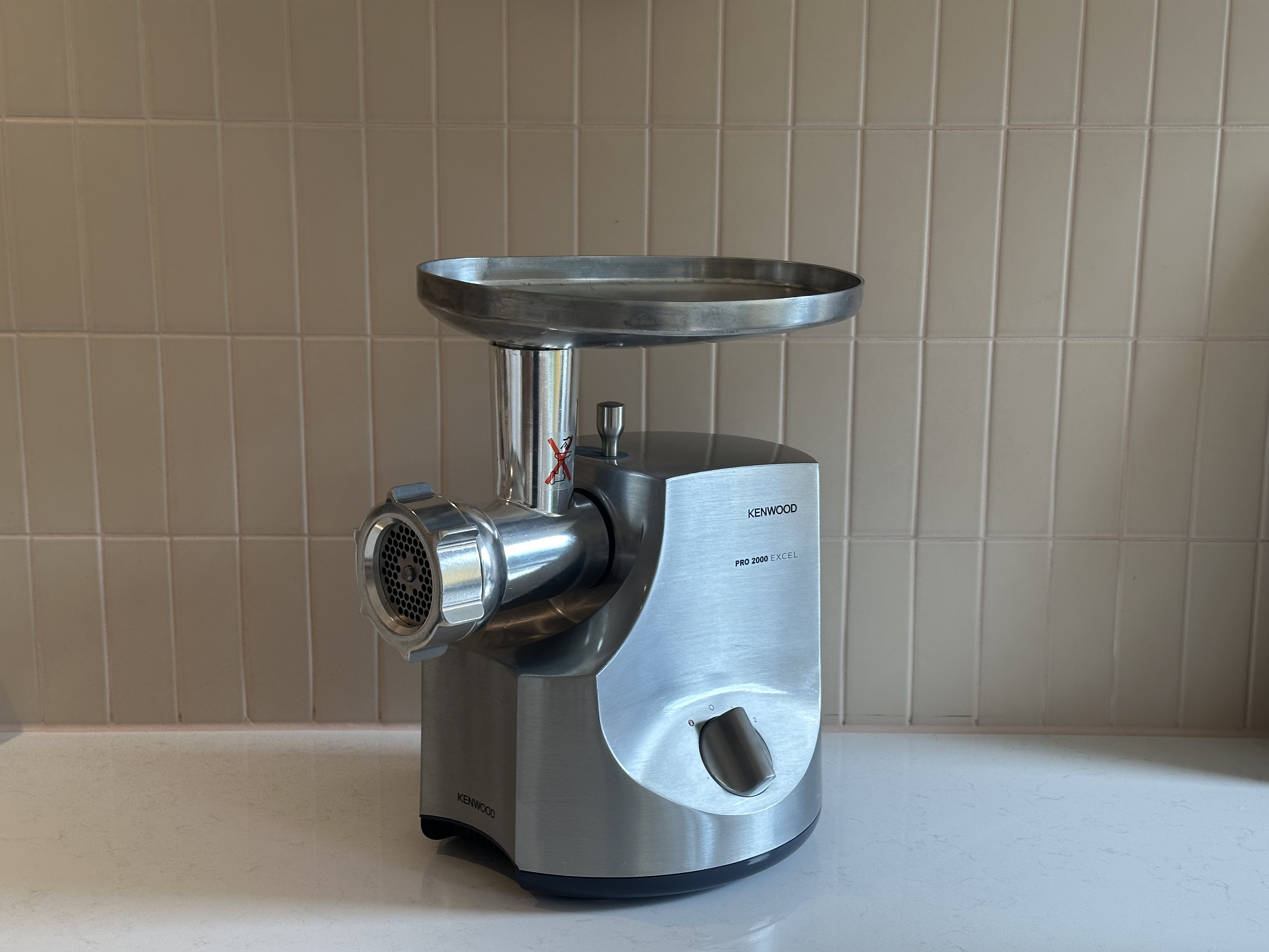 Kenwood pro 2000 excel kjøttkvern – kraftig 2000 w
