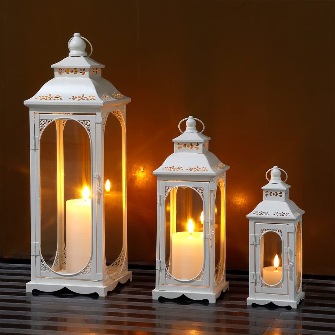 Moroccan lantern decorative candle holder and decorative vintage lamp 
