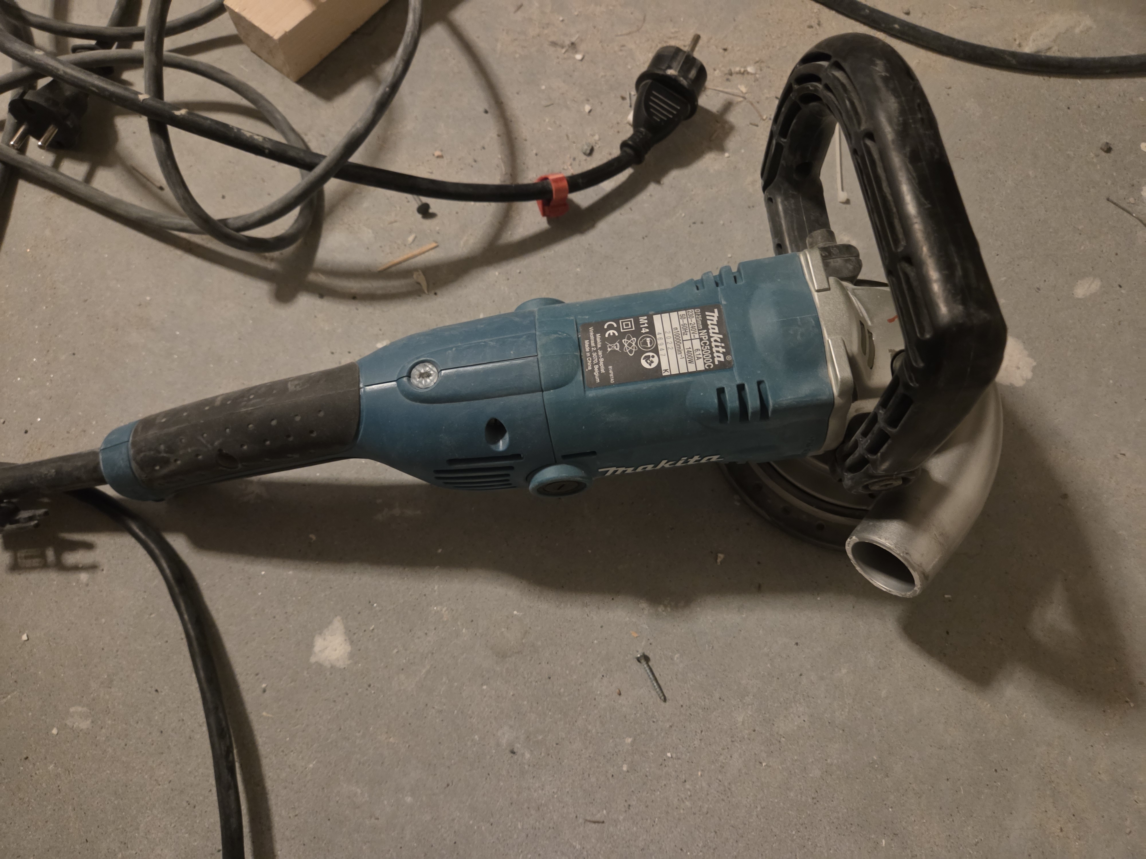 Proff makita betongsliper