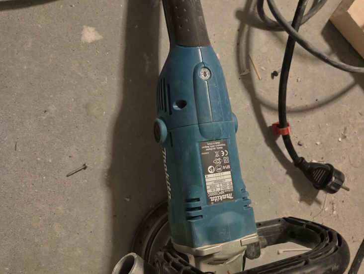 Proff makita betongsliper