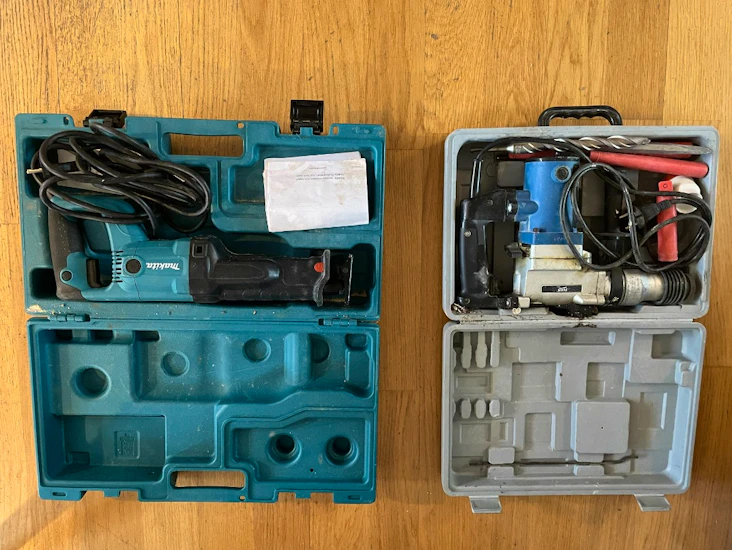 Ferm borr och bilningshammare