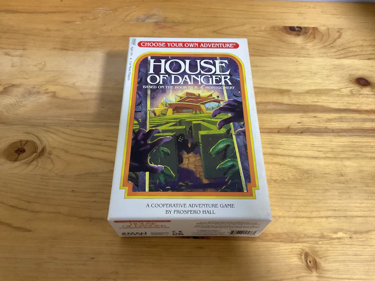 House of danger board game