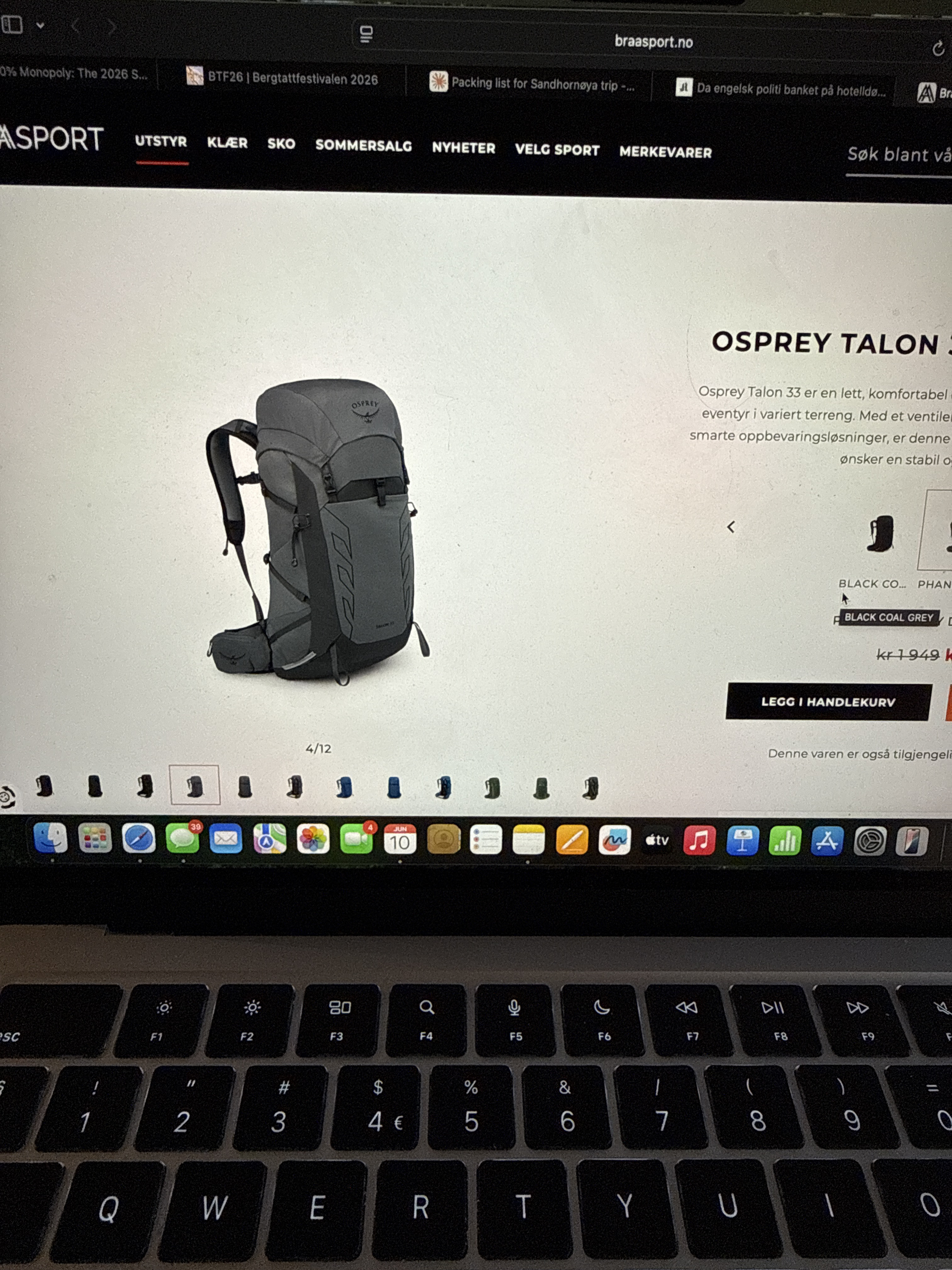 Osprey talon 33 medium