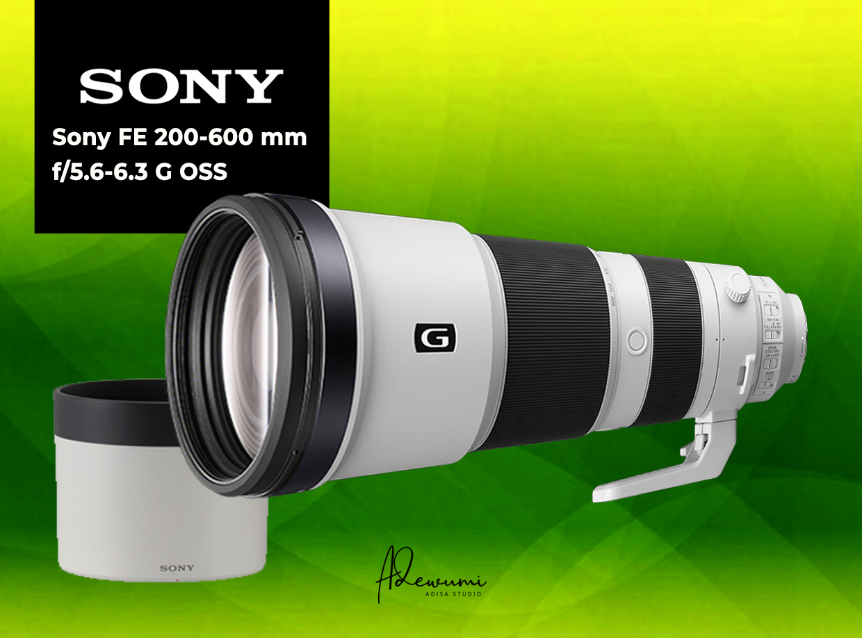 Sony fe 200-600mm f5.6-6.3 g oss lens