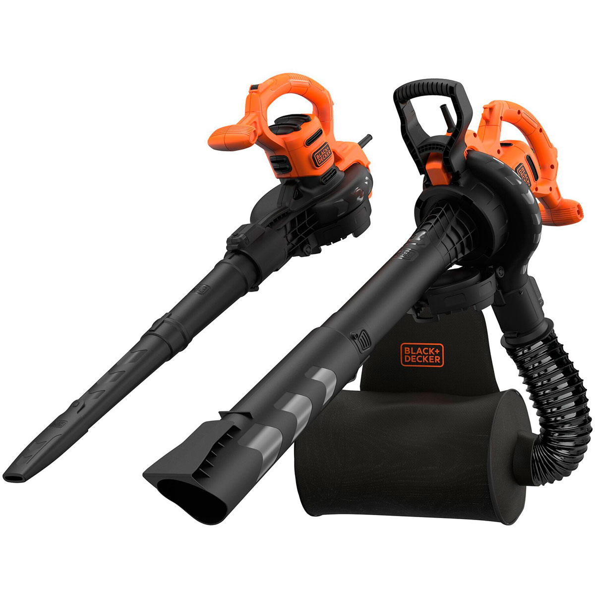 Elektrisk løvblåser / løvsuger (2900w) black+decker