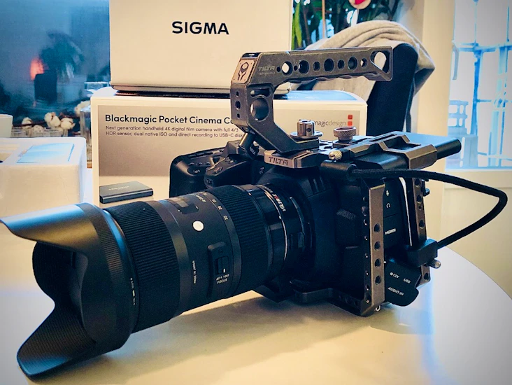 Bmpcc 4k + accessories kit