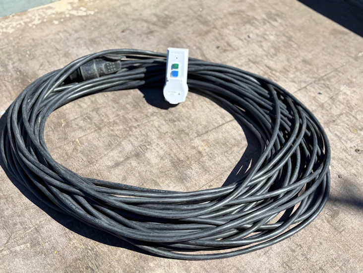 Förlängningskabel 50 m – 3x2,5 mm² + jordfelsbrytare