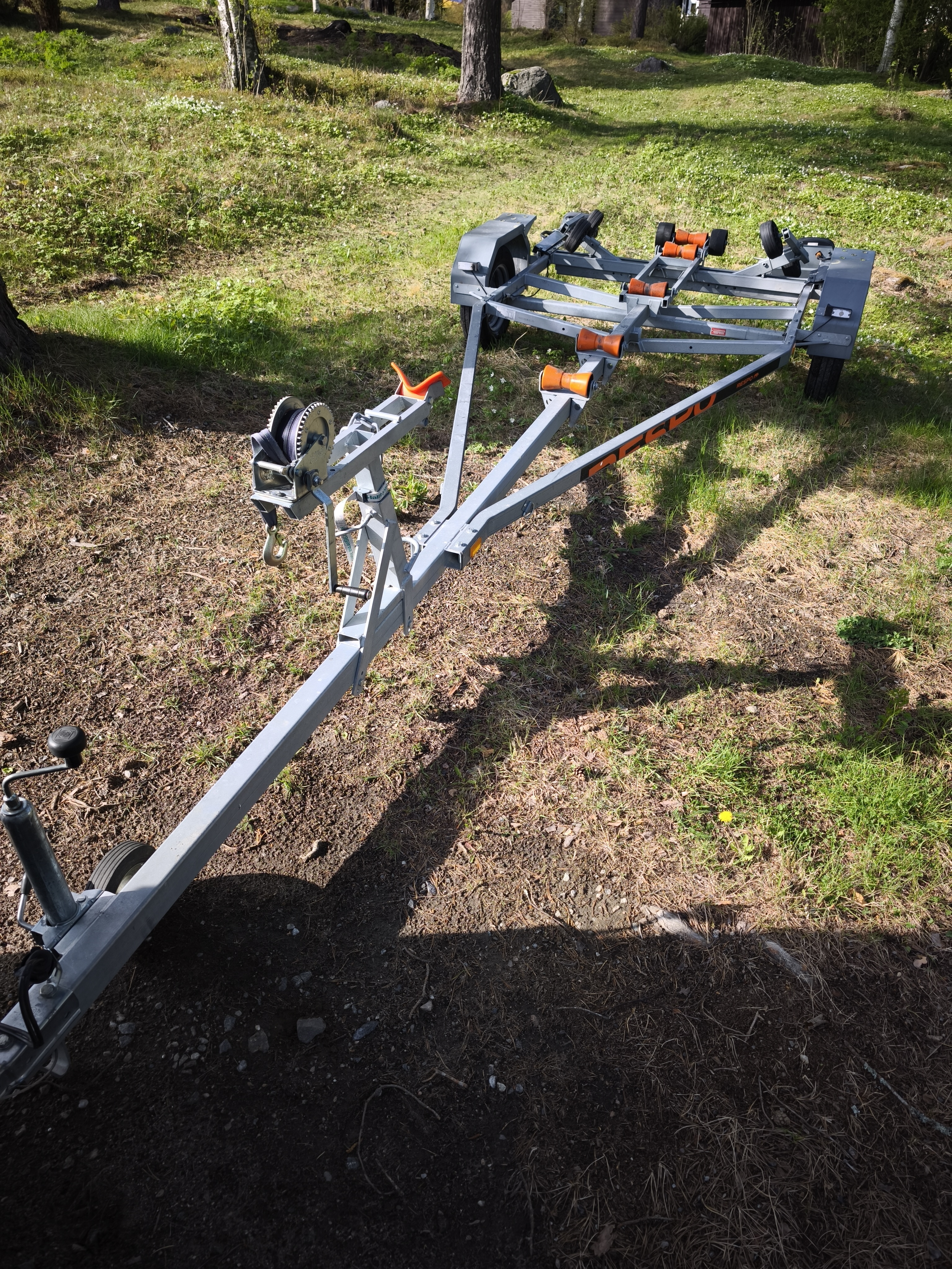 Båttrailer respo 750, 80km obroms