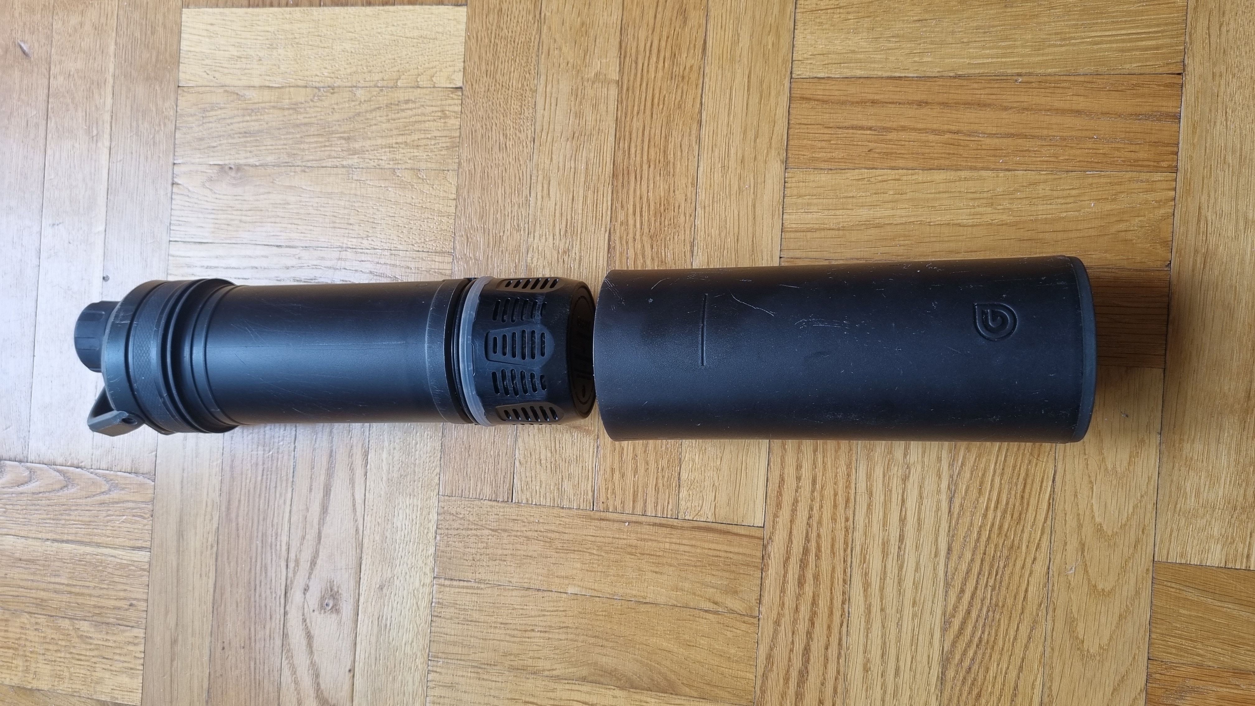 Vattenflaska med filter greyl ultrapress