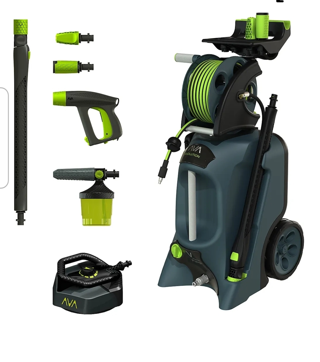 Høytrykksspyler ava evolution p60 xl bundle