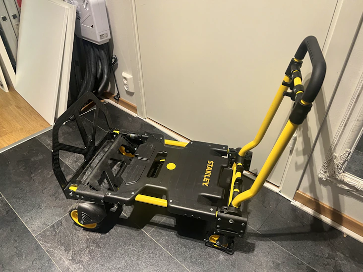 Stanley lastkärra / pirra med flera lägen - hopfällbar