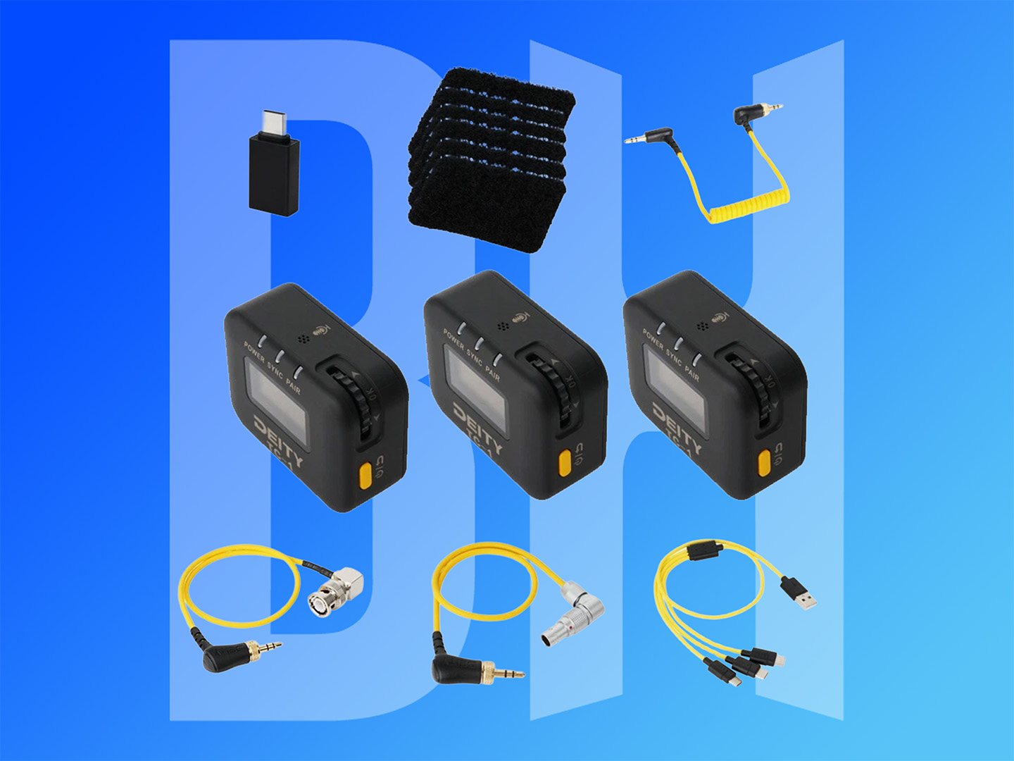  deity tc-1 timecode device 3-kit