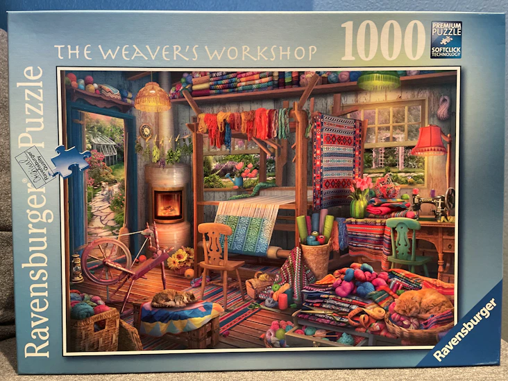 Puslespill: the weaver’s workshop