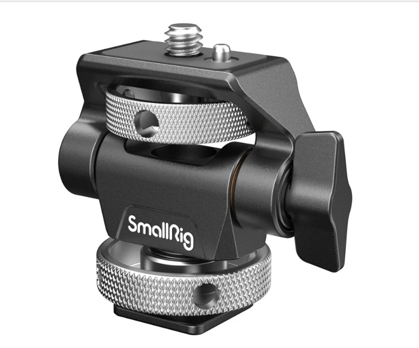 Smallrig swivel and tilt adjustable monitor mount with cold shoe mount 2905b