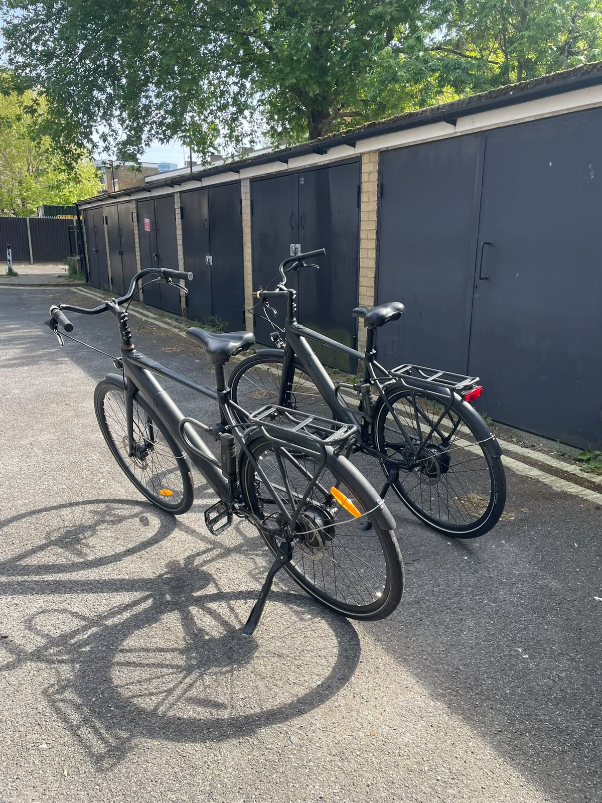 Two h700 urban ebikes