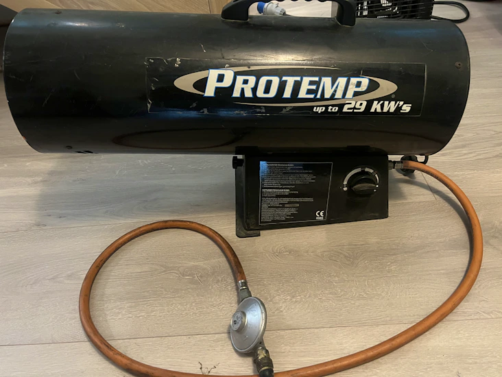 Protemp byggvarmer propan