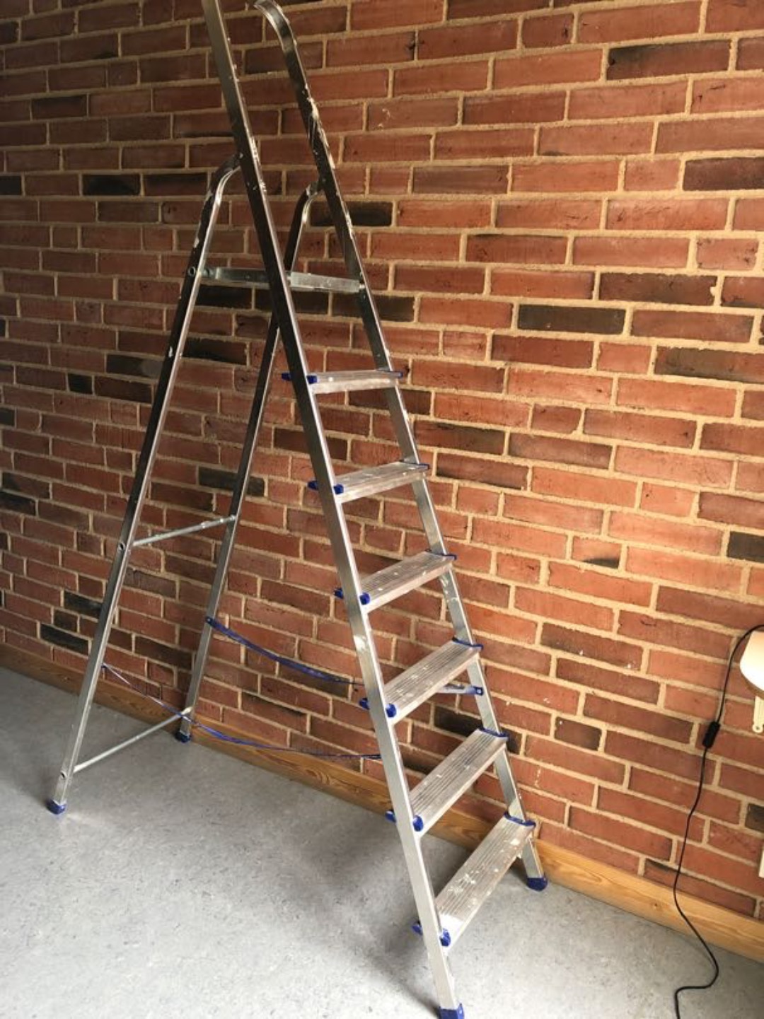 Trappstege i aluminium, sju steg 