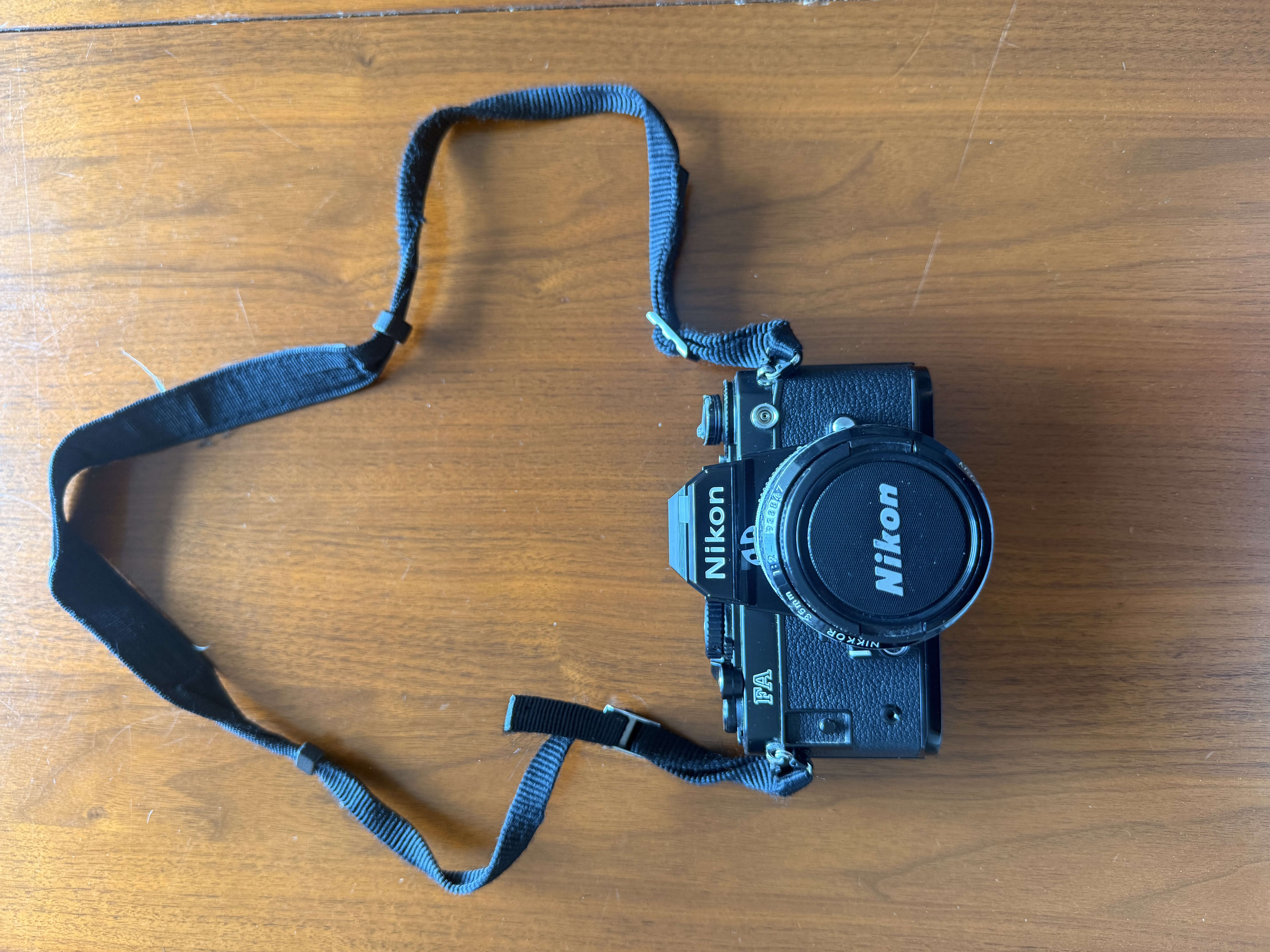 Nikon fa 35mm film camera + nikkor 35mm f/2.8 lens | shoot film the way it was